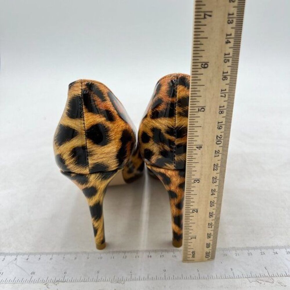 Ydn Leopard Print Pointed Toe Stilettos Heel Pump… - image 5